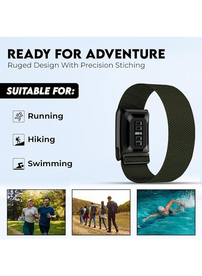Ultra-soft Nylon Sport Band Compatible with WHOOP 5.0, One, Peak, and Life | Breathable, Durable & Secure Fit Strap | NOT for Gen 4 - Image 2